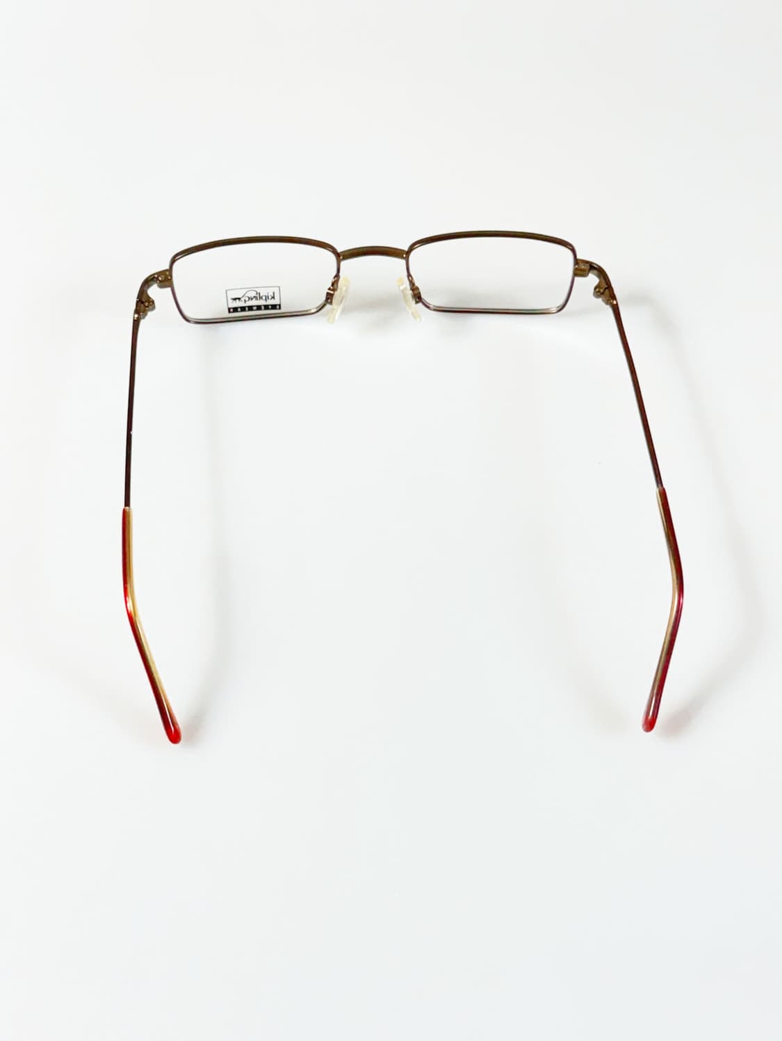90s KIPLING 슬림 메탈 스퀘어 빈티지 안경 상품이미지5