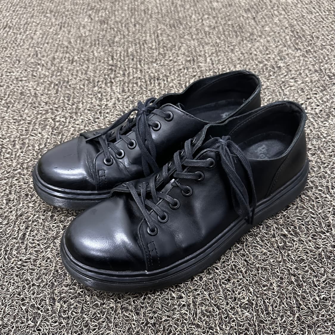 닥터마틴 단테 가죽 스니커즈 구두 로퍼 블랙 270 상품이미지3