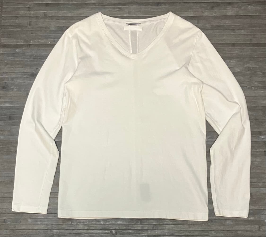 Seamline v neck Long Sleeve 상품이미지1