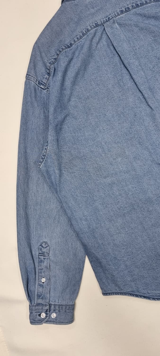 에스피오나지 인디고 워시드 워버핏 셔츠 XL _ 남성 상품이미지7