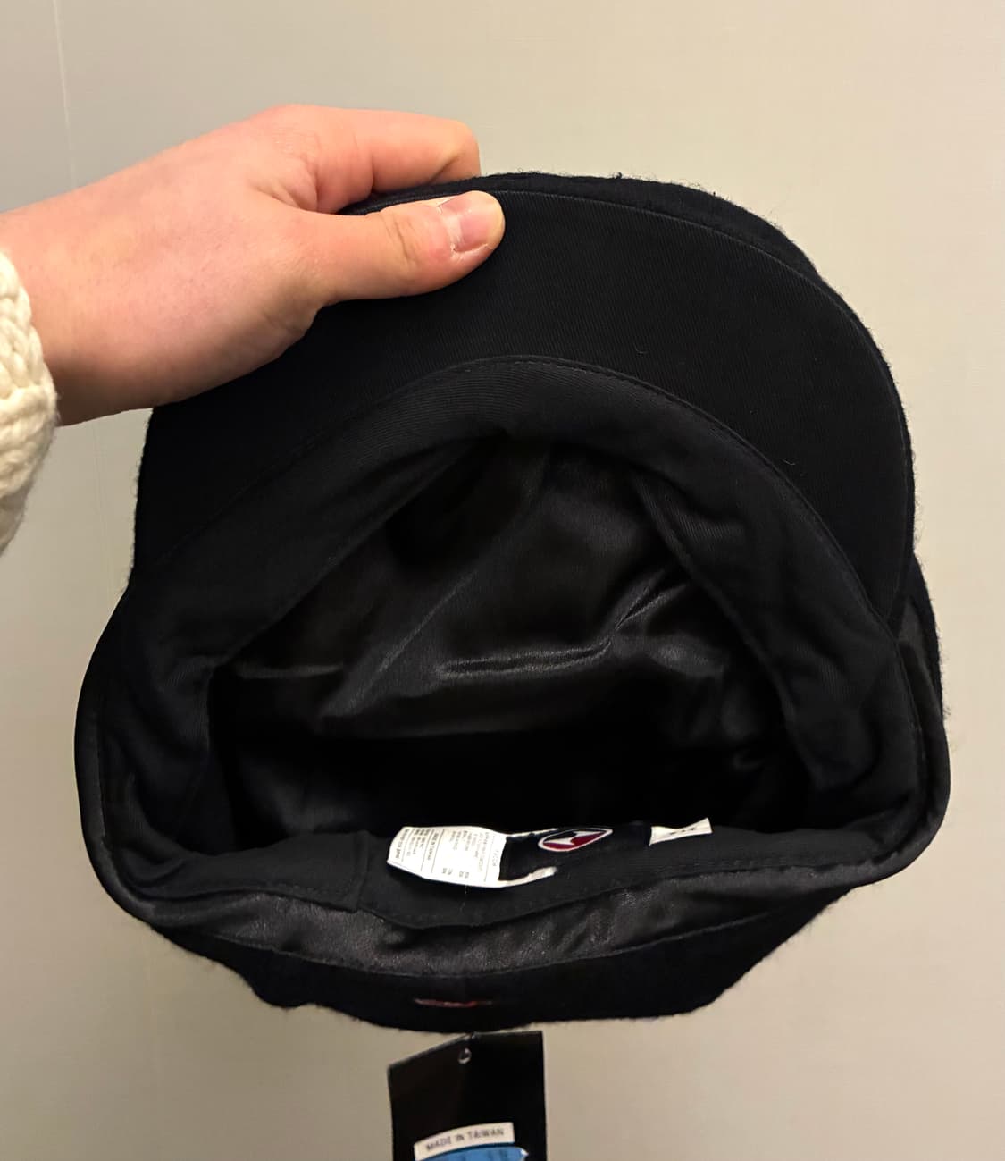 (L)90s 빈티지 나이키 x 타이거우즈 울 나일론 베레모 캡 상품이미지8