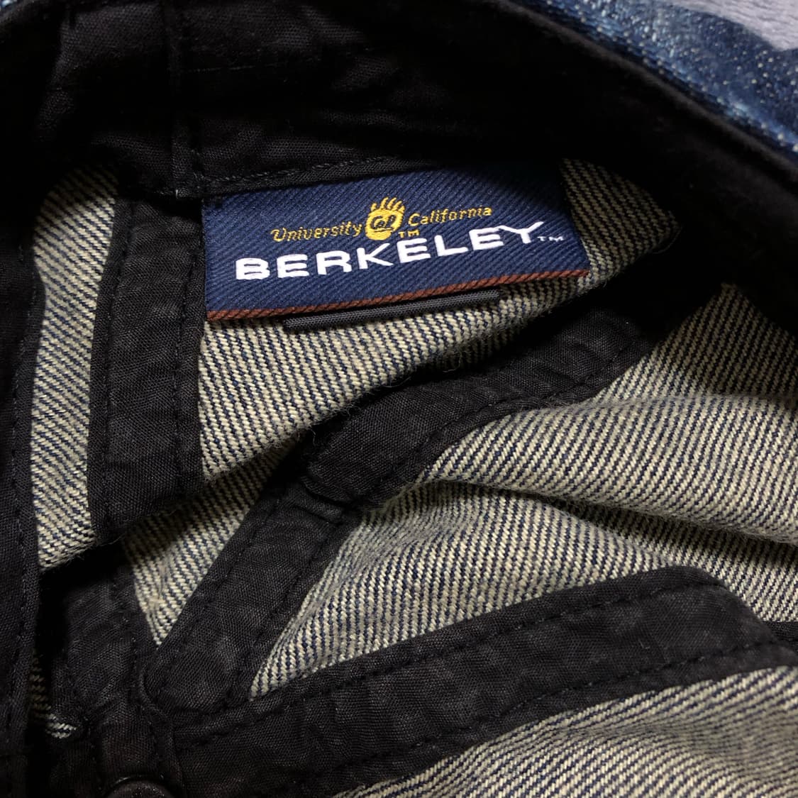 빈티지 berkeley 데님 워싱 버클 빵모자 뉴스보이캡 y2k 갸루 상품이미지4