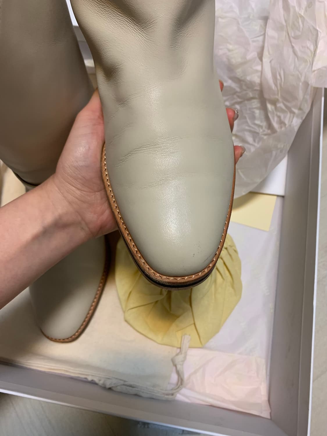 미닛뮤트 클래식 부츠 버터 아이보리 245 상품이미지9