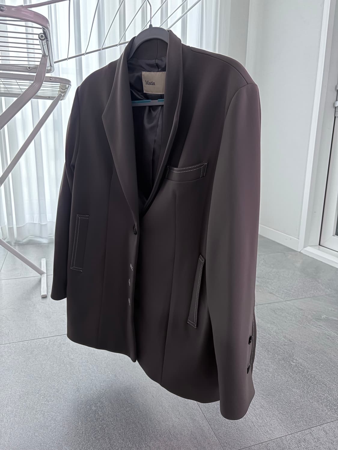 마뗑킴 나일론 블레이저 상품이미지5