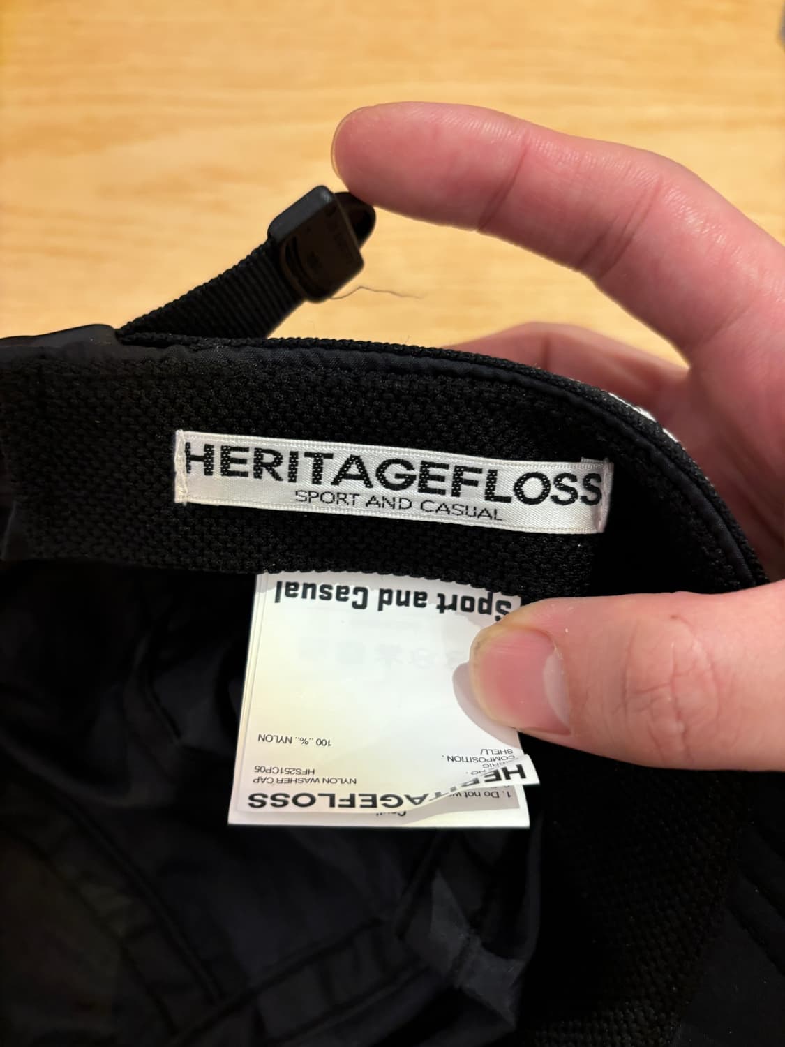 헤리티지 워시드 나일론캡 상품이미지3