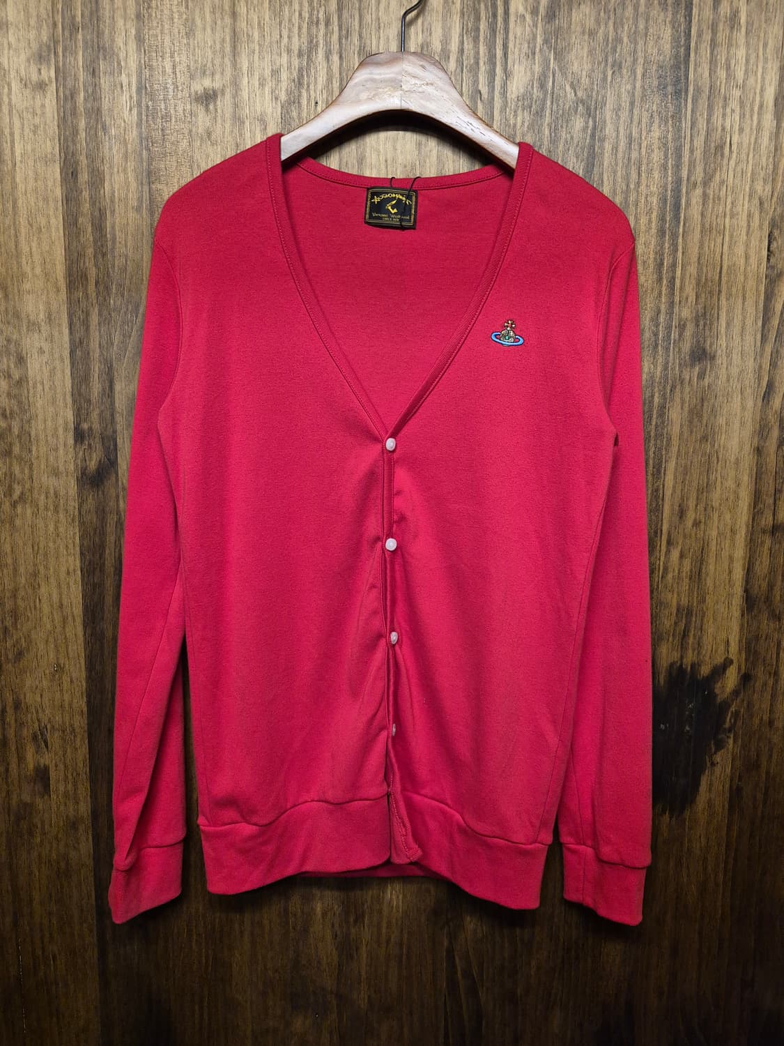 VIVIENNWESTWOOD RED CARDIGAN  상품이미지3