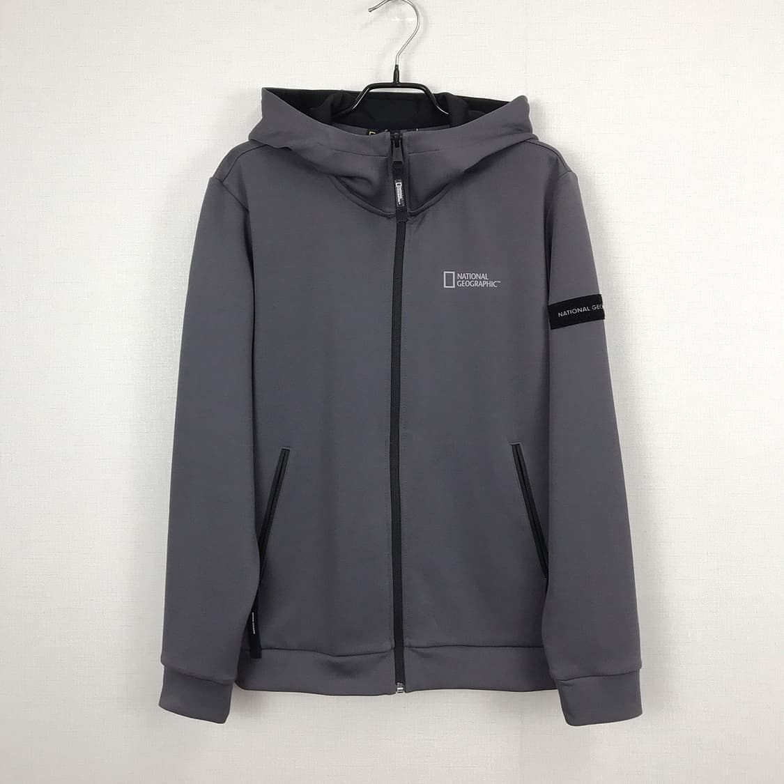 내셔널지오그래픽 트레이닝 후드 트랙탑 자켓 남성100 상품이미지1