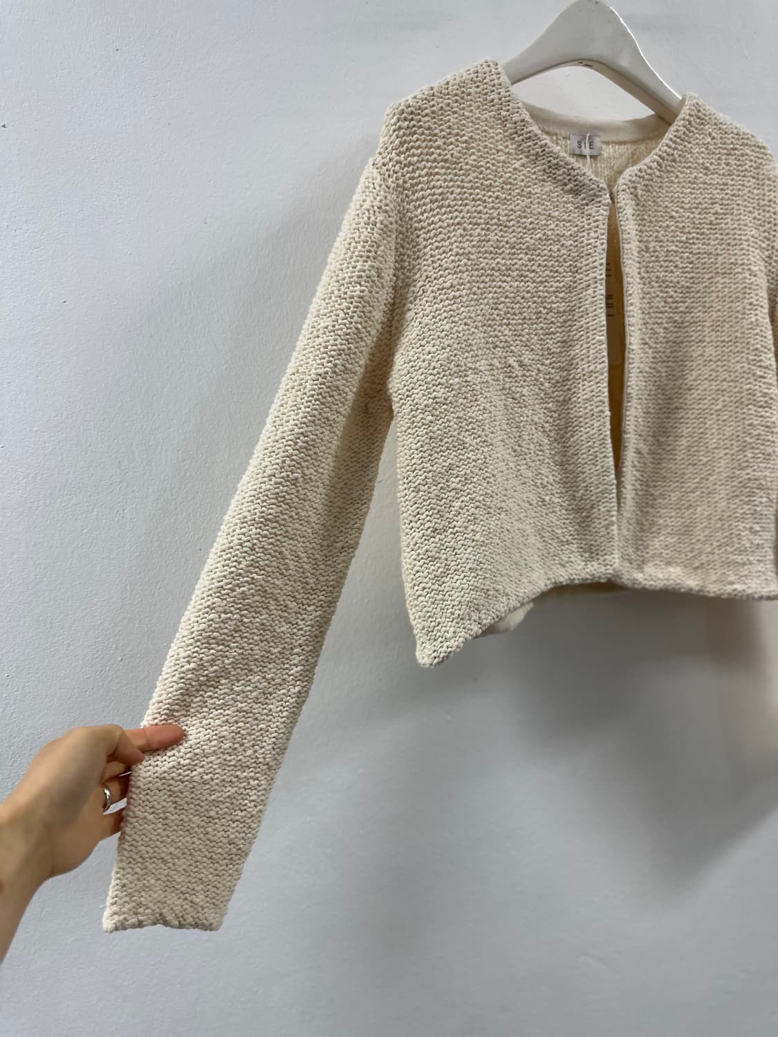 택달린 새상품 SIE 시에 니트가디건 Free 상품이미지4