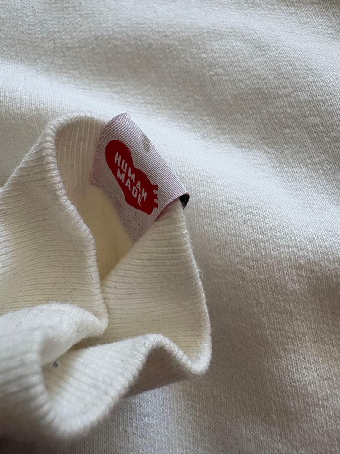 휴먼 메이드 하트 스웻셔츠 화이트 상품이미지4