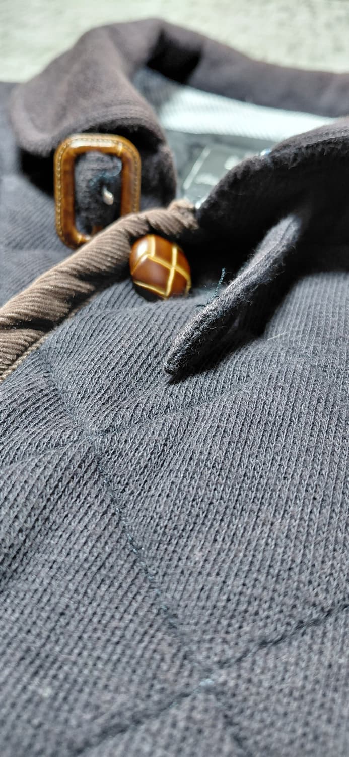 [M] 빔즈 하트(BEAMS HEART) 숄칼라 퀼팅 조끼 베스트 상품이미지7