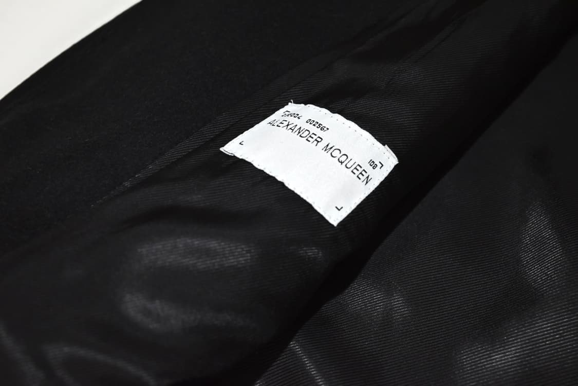 Alexander McQueen 90s single coat 상품이미지9