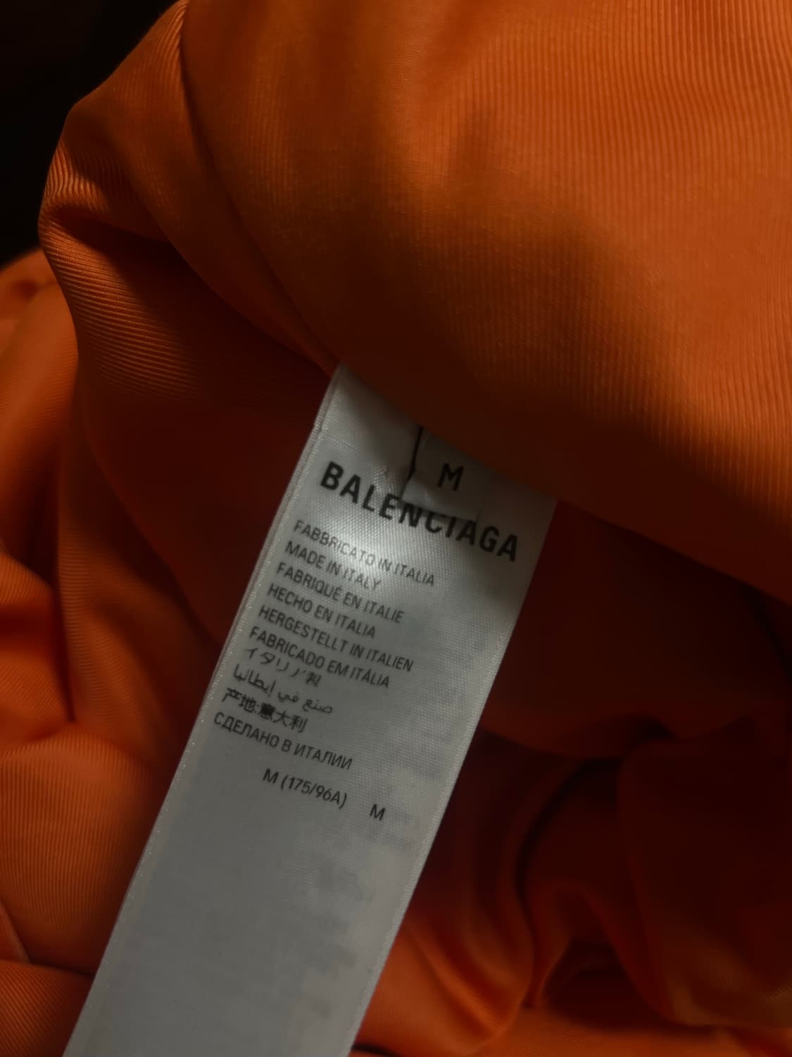 (미사용)발렌시아가 인코그니토 후드 보머 자켓 m 상품이미지6