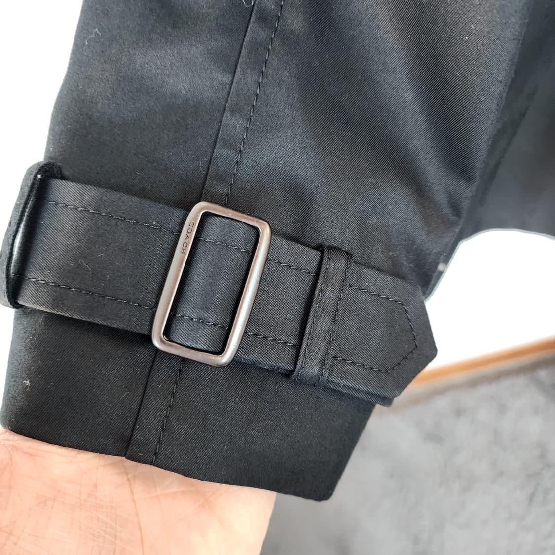 코치 블랙 트렌치코트 상품이미지6