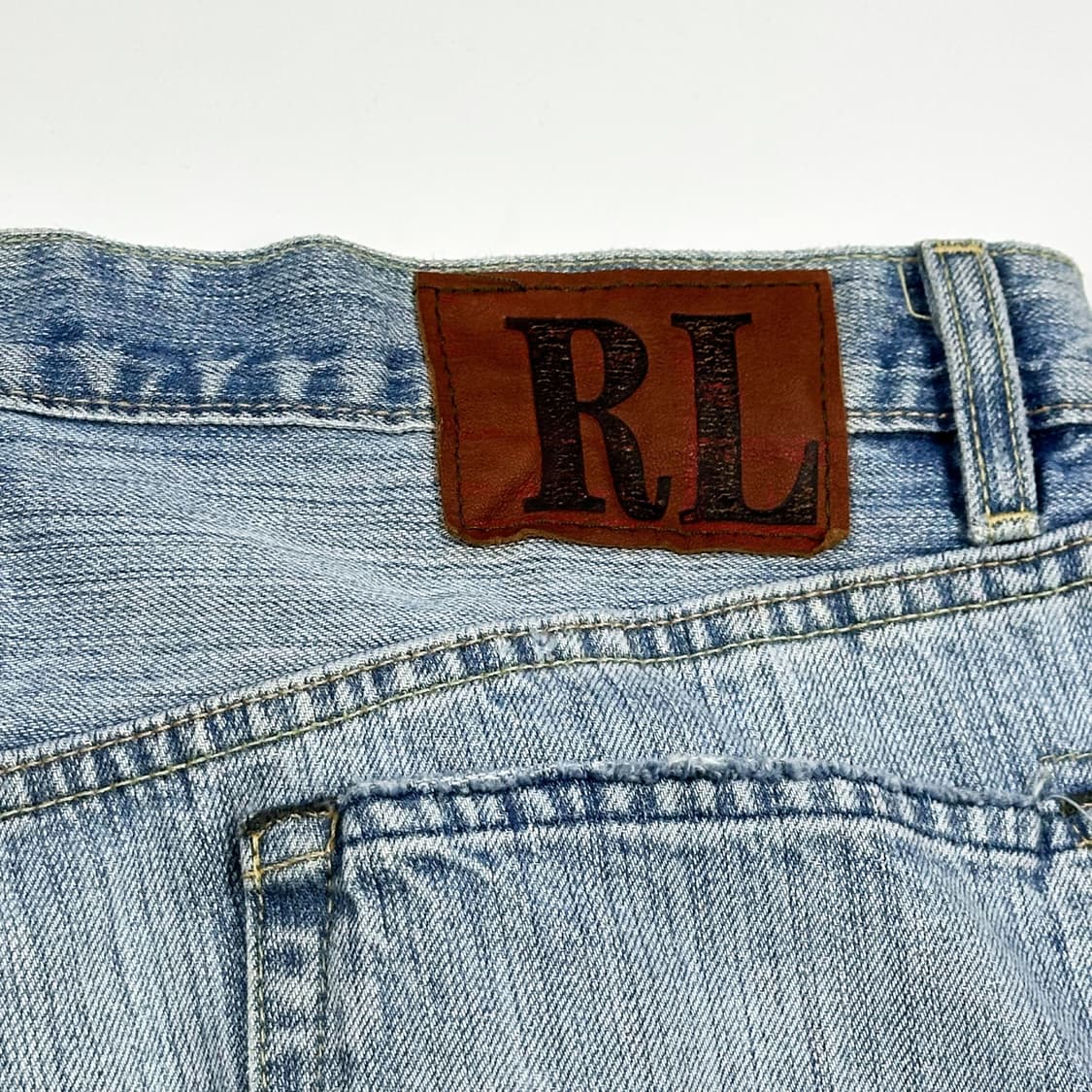 폴로 랄프로렌 클래식 워싱 데님 팬츠 (34인치) 상품이미지6