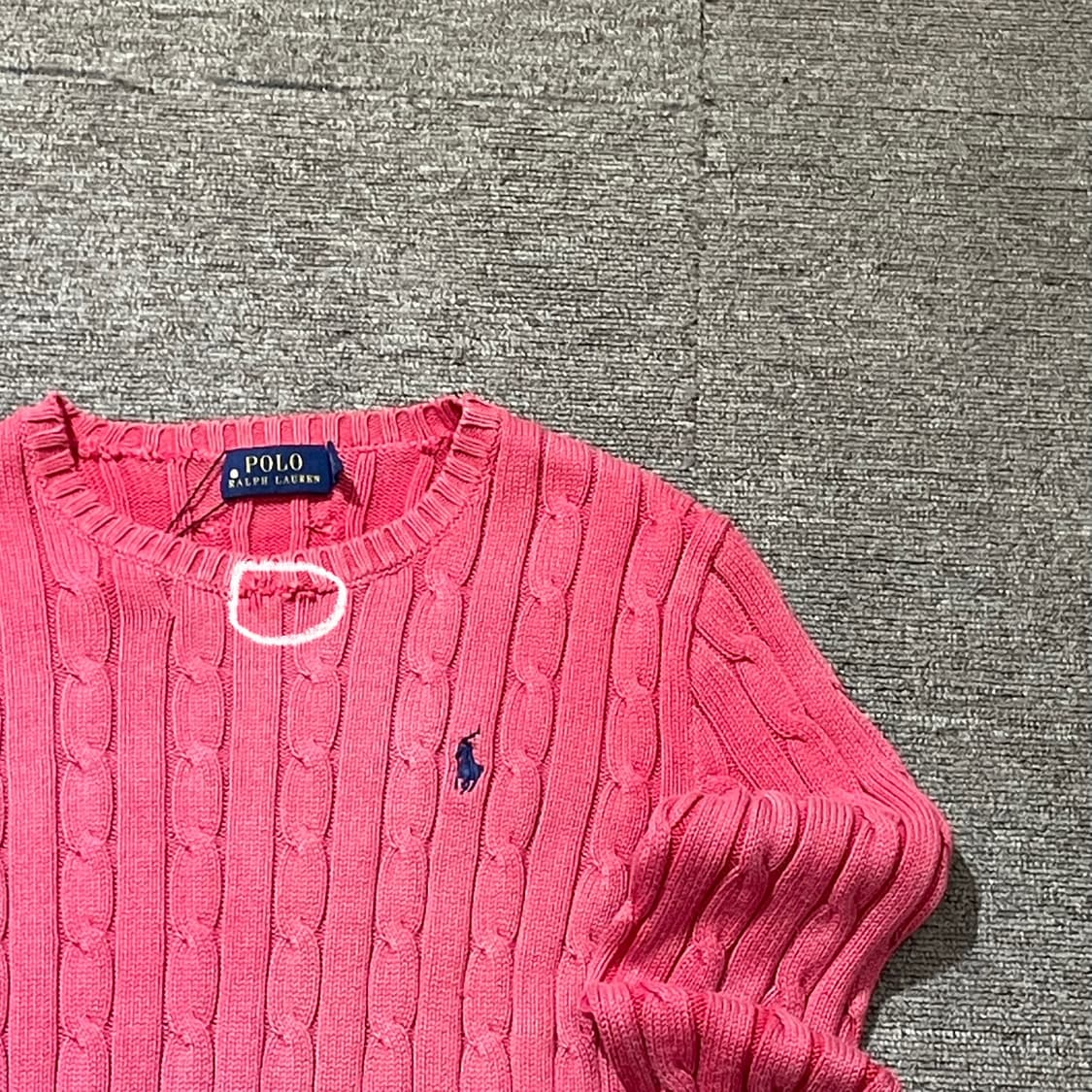 (S) POLO 폴로 랄프로렌 케이블 니트 상품이미지4