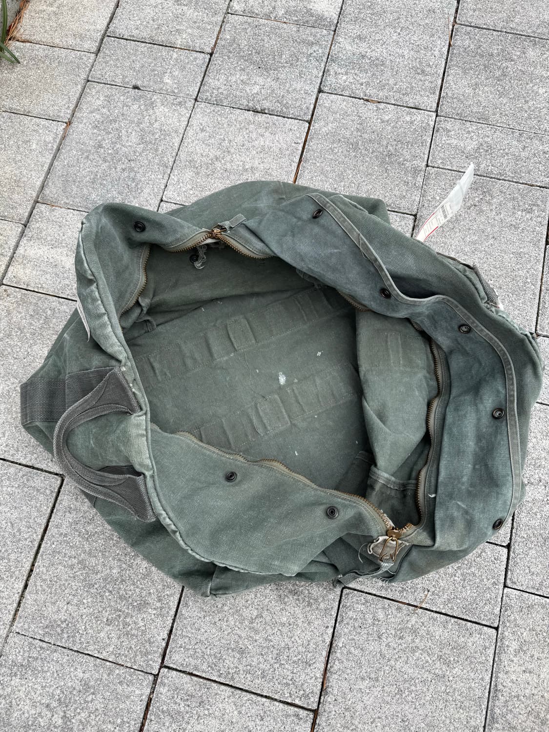 80s-90s US ARMY 미군 더플백 빈티지 상품이미지6