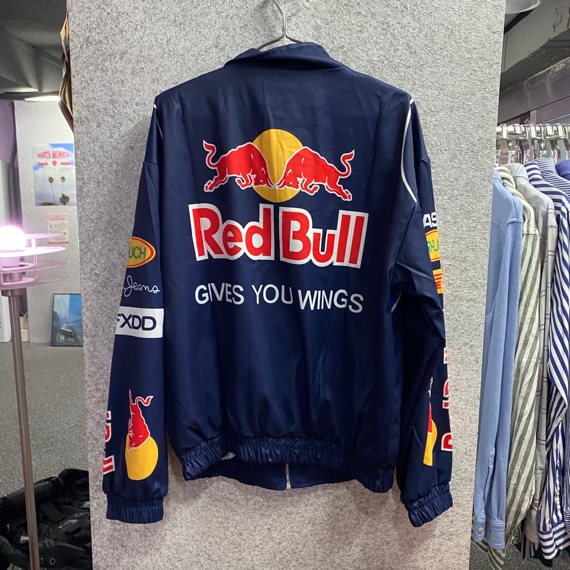 레드불 빈티지 레이싱 바람막이 B4370 상품이미지4