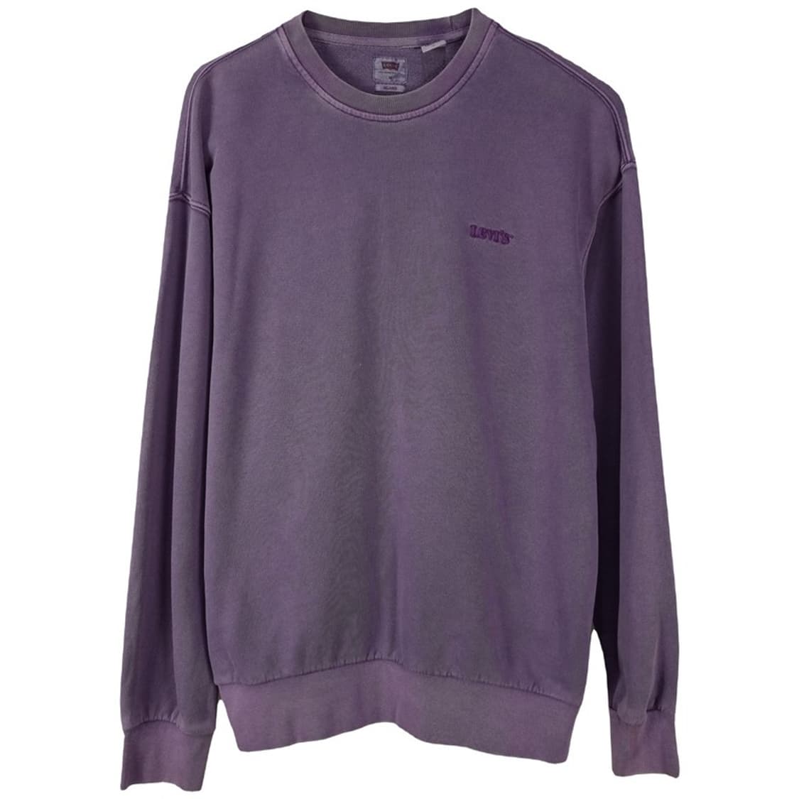 [리바이스] 피그먼트 워싱 로고 자수 오버핏 맨투맨 M18598 상품이미지2