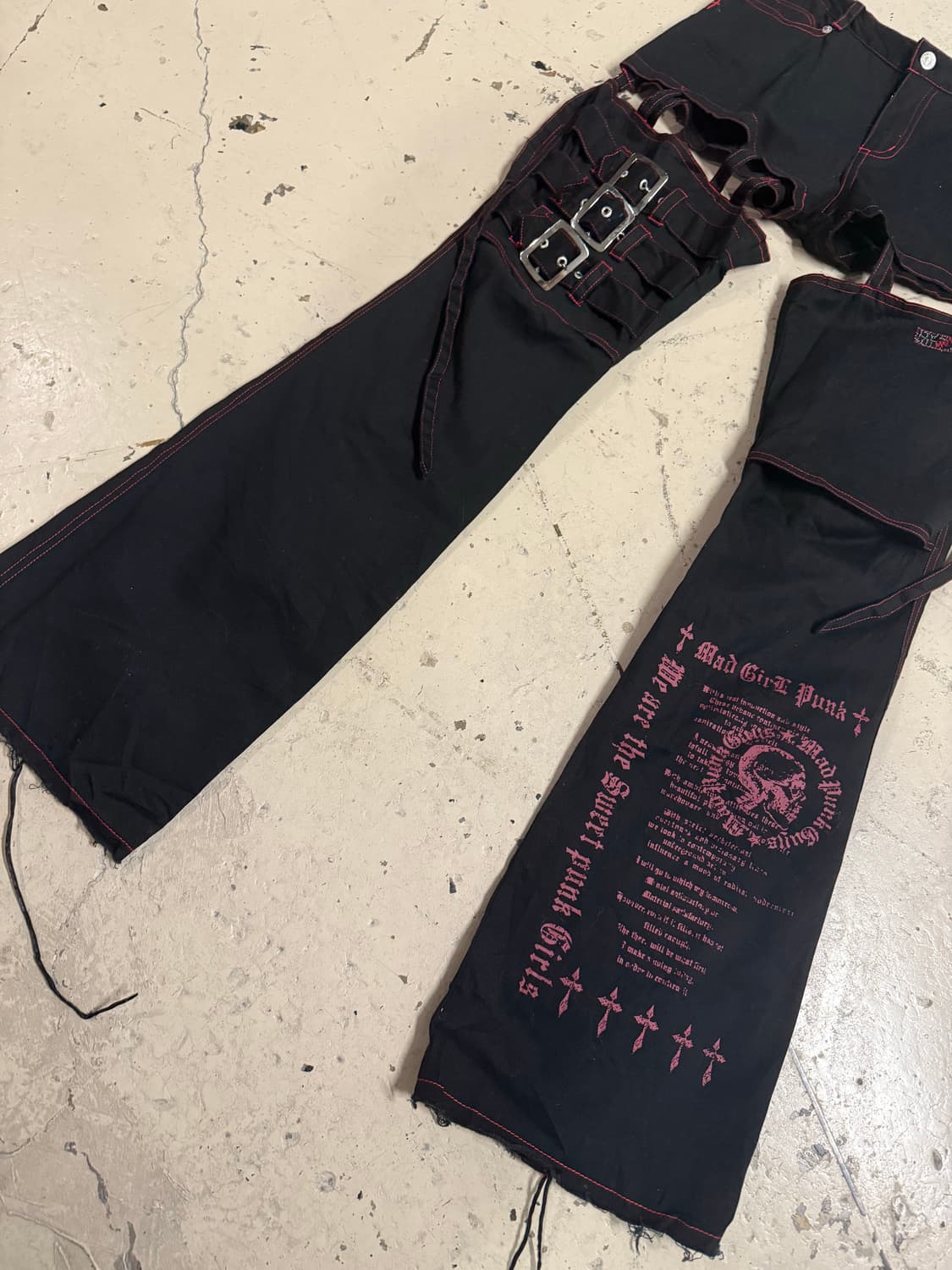 mad girl transform detail pants 상품이미지3