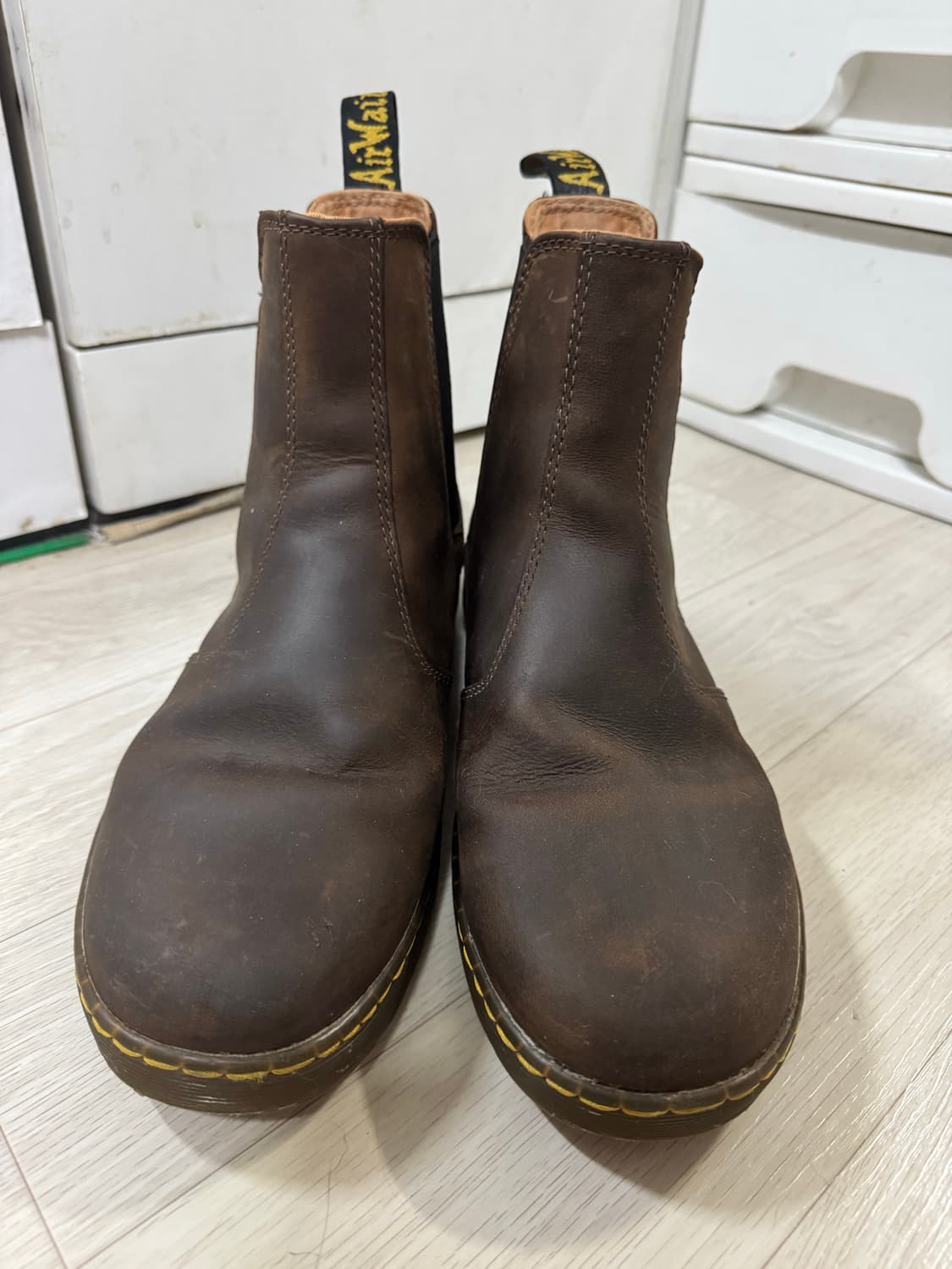닥터마틴 하레마부츠 브라운 uk9 상품이미지2