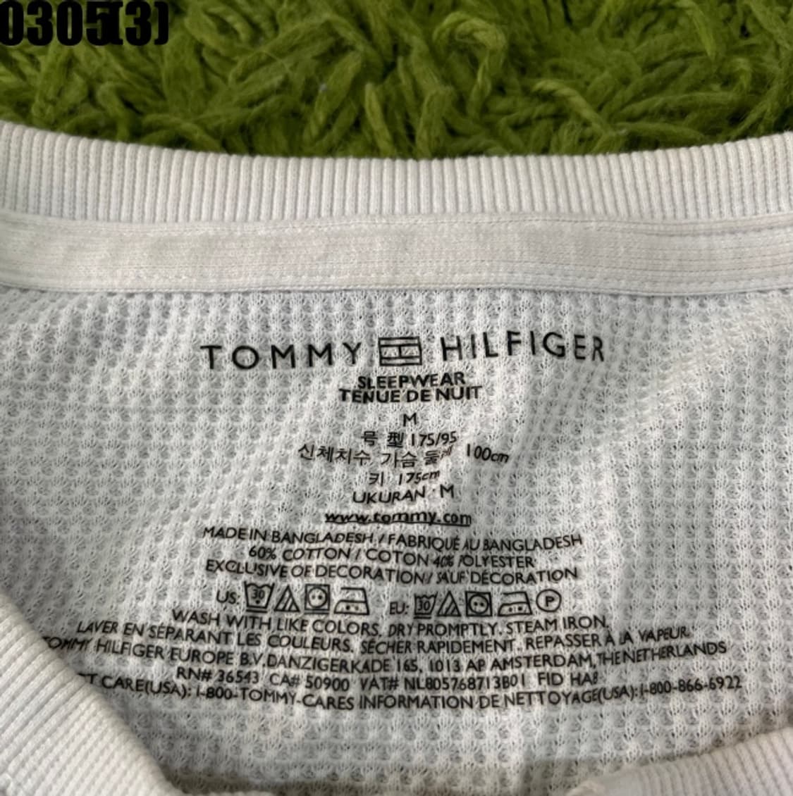 타미힐피거 와플티셔츠 상품이미지3