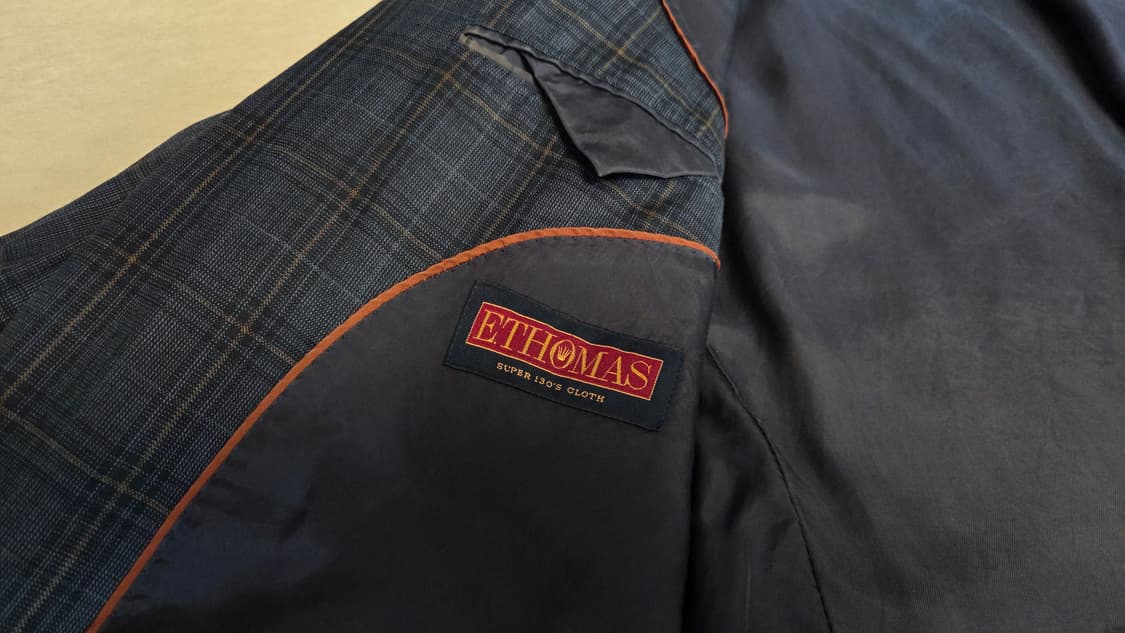 브룩스 브라더스 1818 리젠트 체크 자켓  상품이미지5