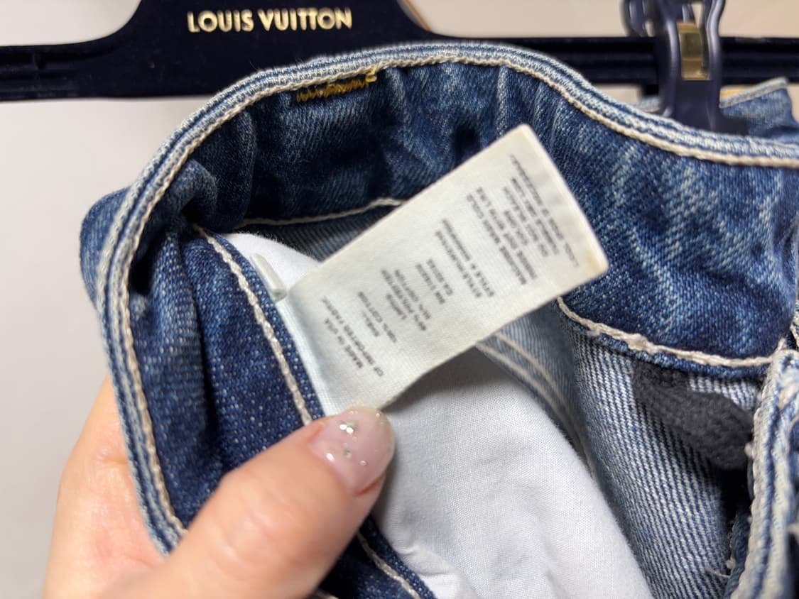 Helmut Lang 데님 패치워크 팬츠  상품이미지4