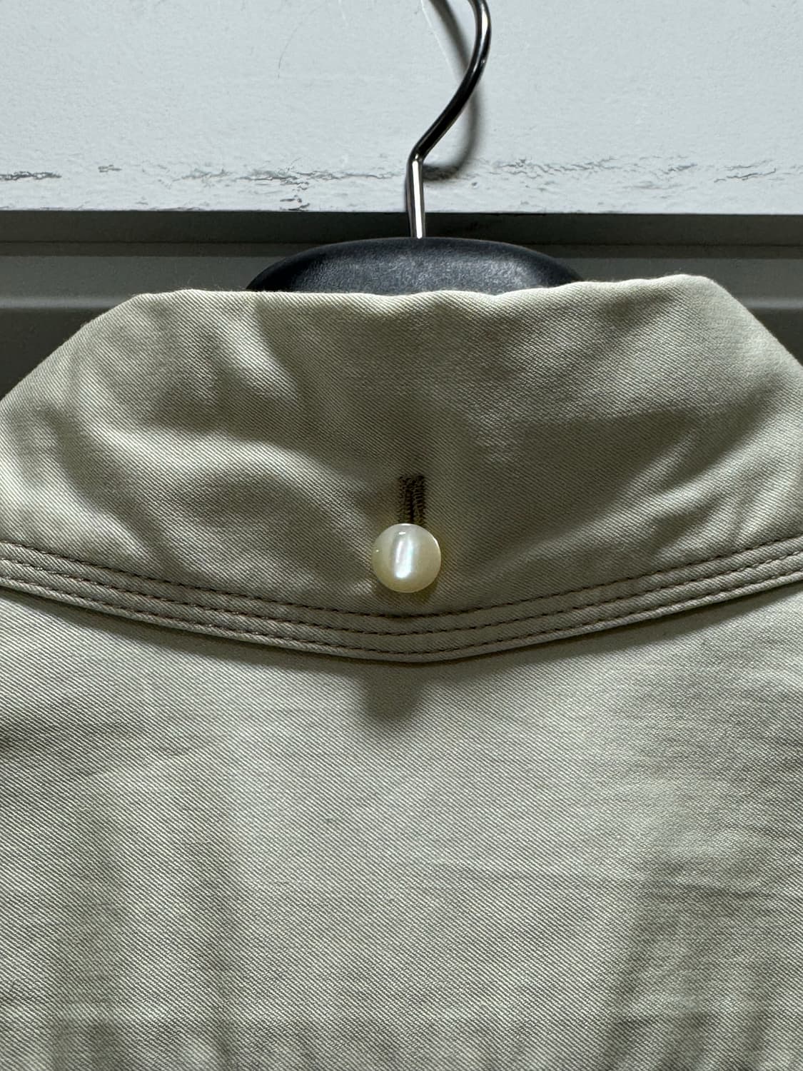 르메르 웨스턴 셔츠 (화이트실버버치 컬러/50사이즈) 상품이미지7