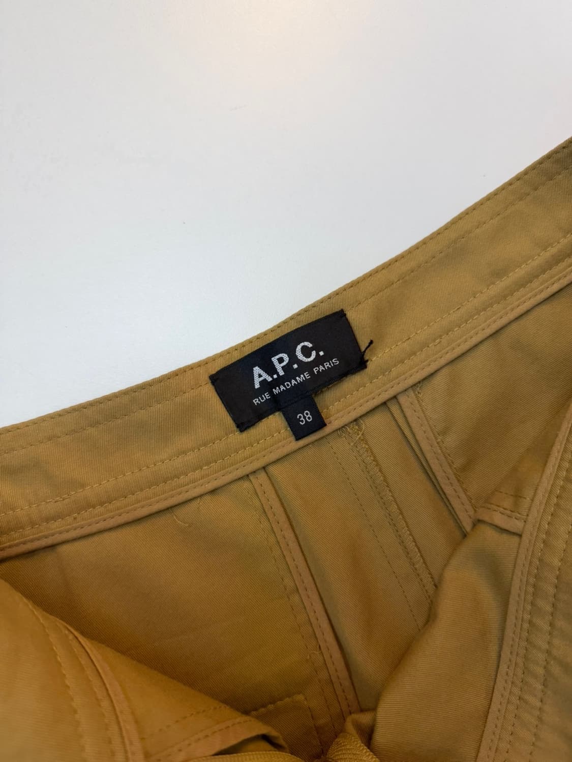 아페쎄 APC 하이웨스트 플리츠 스커트  상품이미지6