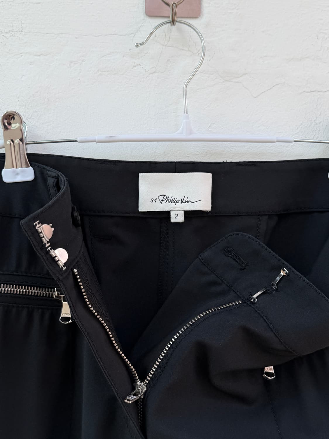 Phillip Lim 3.1 필립 림 블랙 소프트 유틸리티 카고팬츠 2 상품이미지3