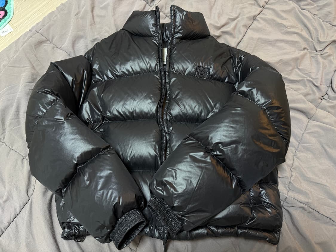 스컬프터 104 Cropped Puffer Down Black 패딩 상품이미지2