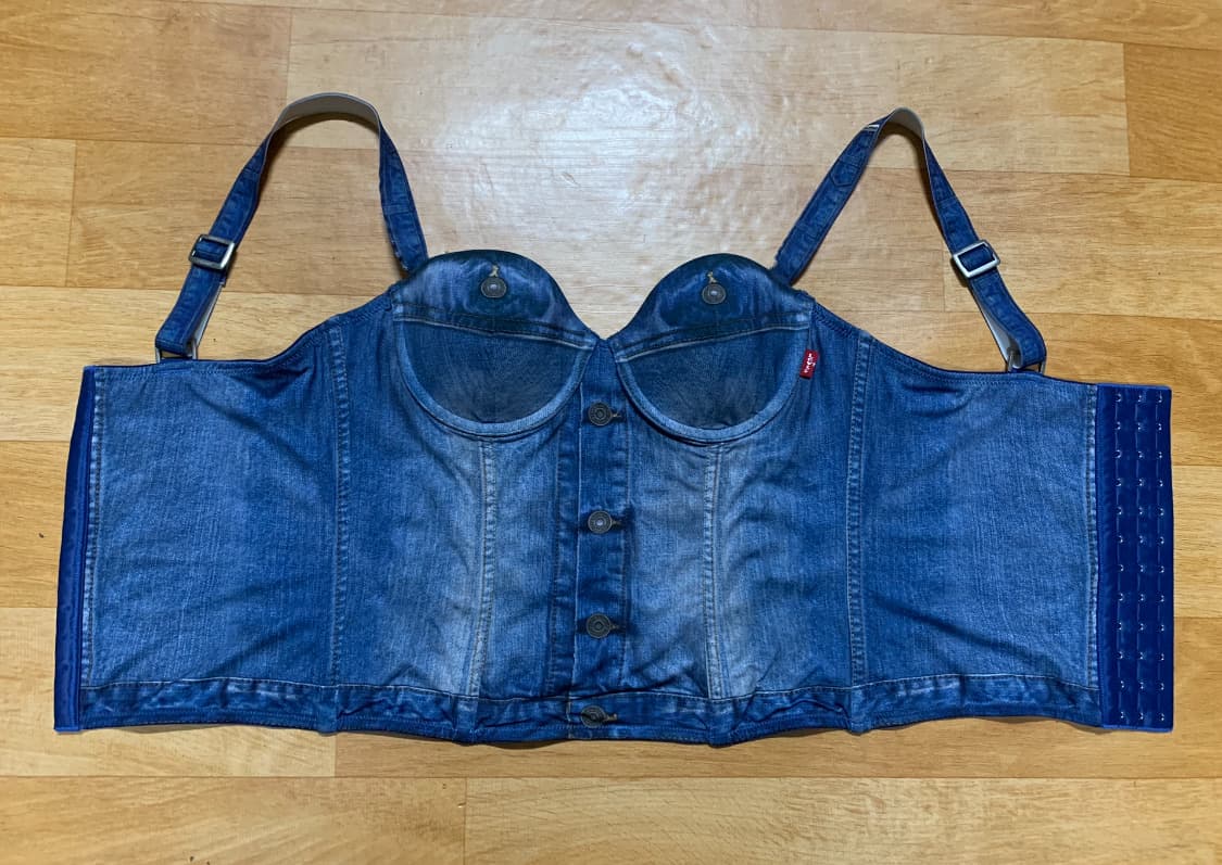 LEVIS 리바이스 2011/SS 바디웨어 데님 프린팅 코르셋 상품이미지3