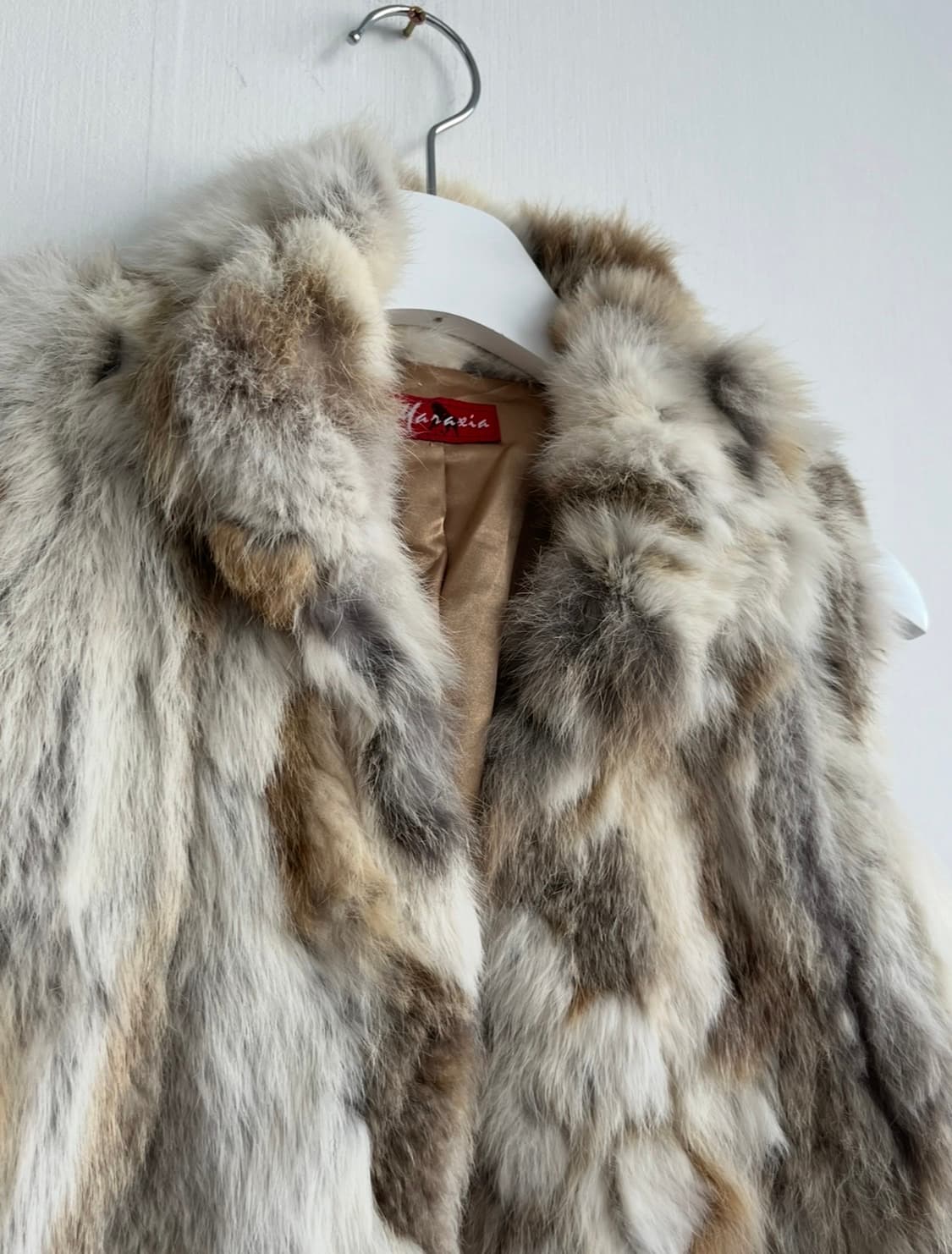 *SALE) Marzia 리얼 토끼퍼 패치워크 베스트 상품이미지2