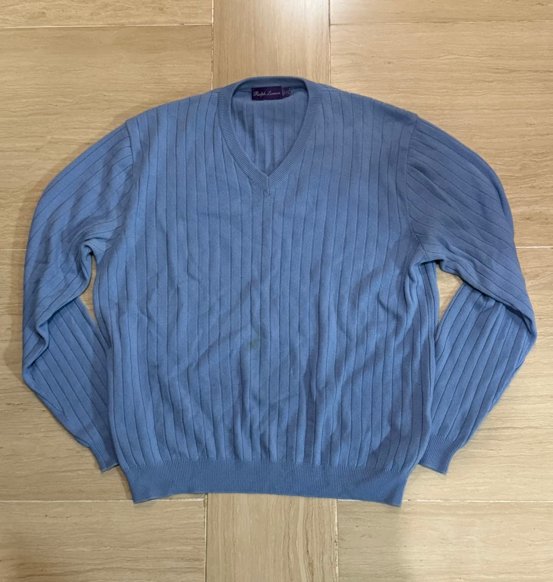 폴로 퍼플라벨 캐시미어 브이넥 니트 상품이미지1