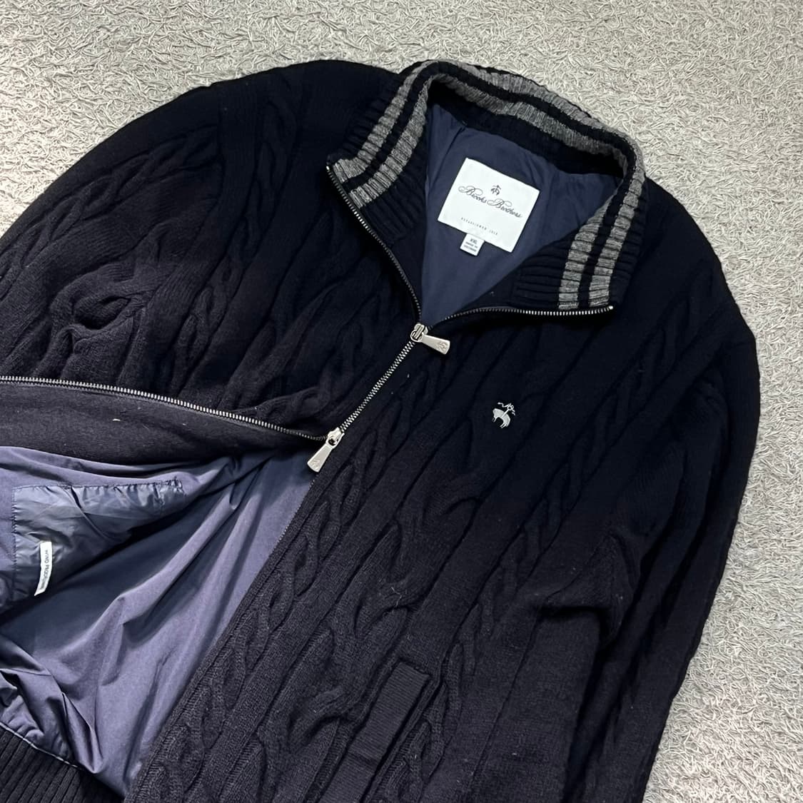 [100] 브룩스브라더스 방풍니트집업 상품이미지1