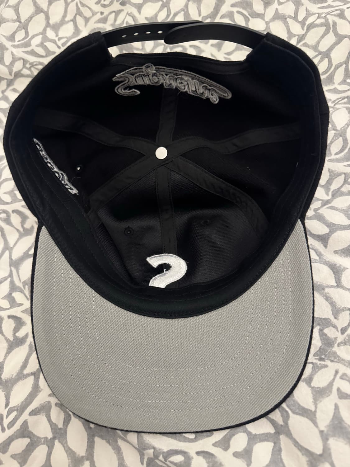 슈프림 월드페이머스 s로고 캡 블랙 상품이미지4