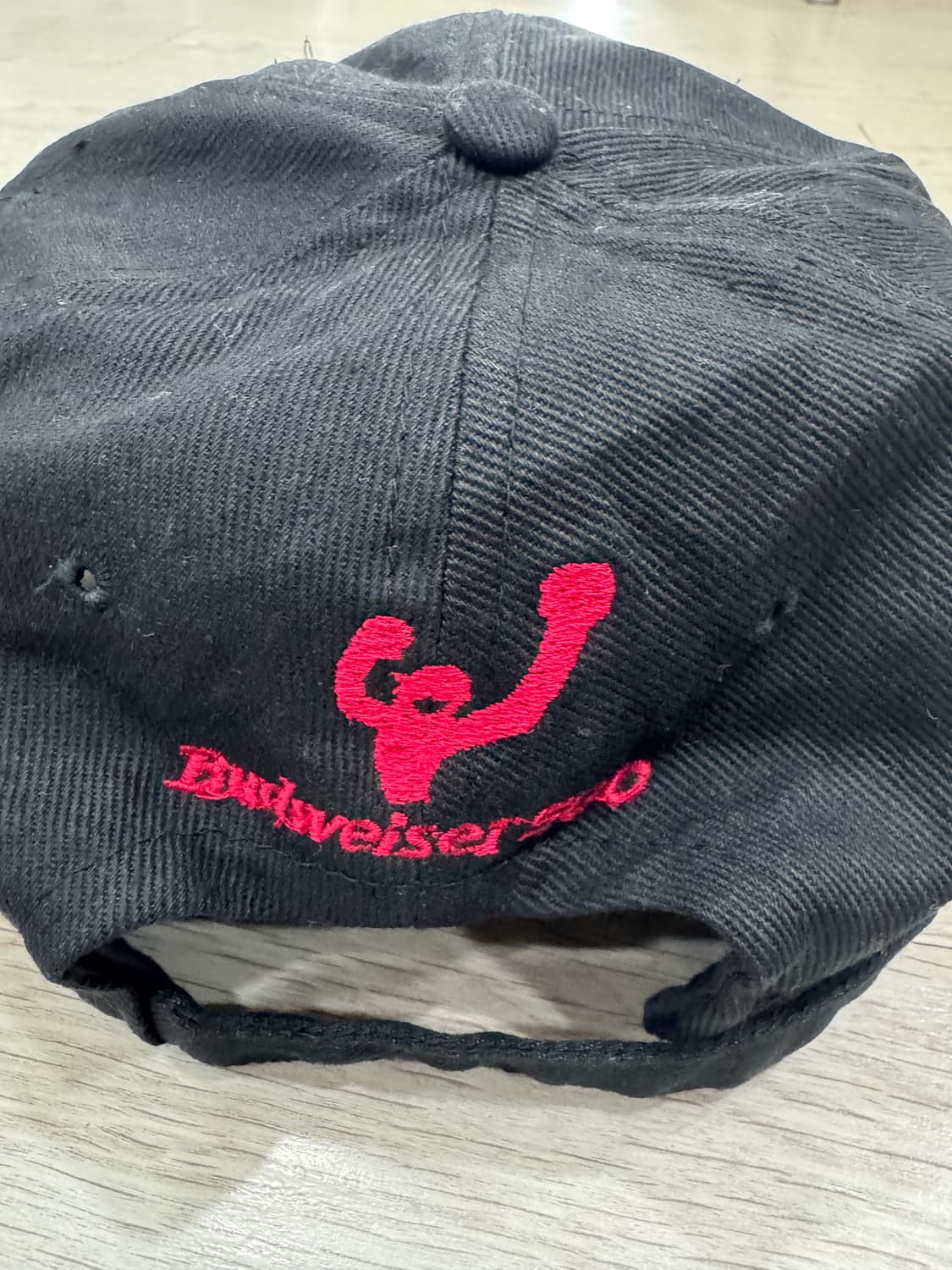 버드와이저 레이싱 빈티지 볼캡 블랙 상품이미지2