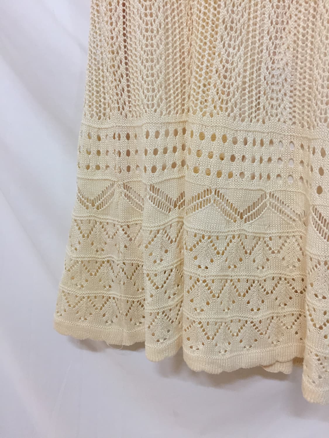 니트 펀칭 스커트 상품이미지3