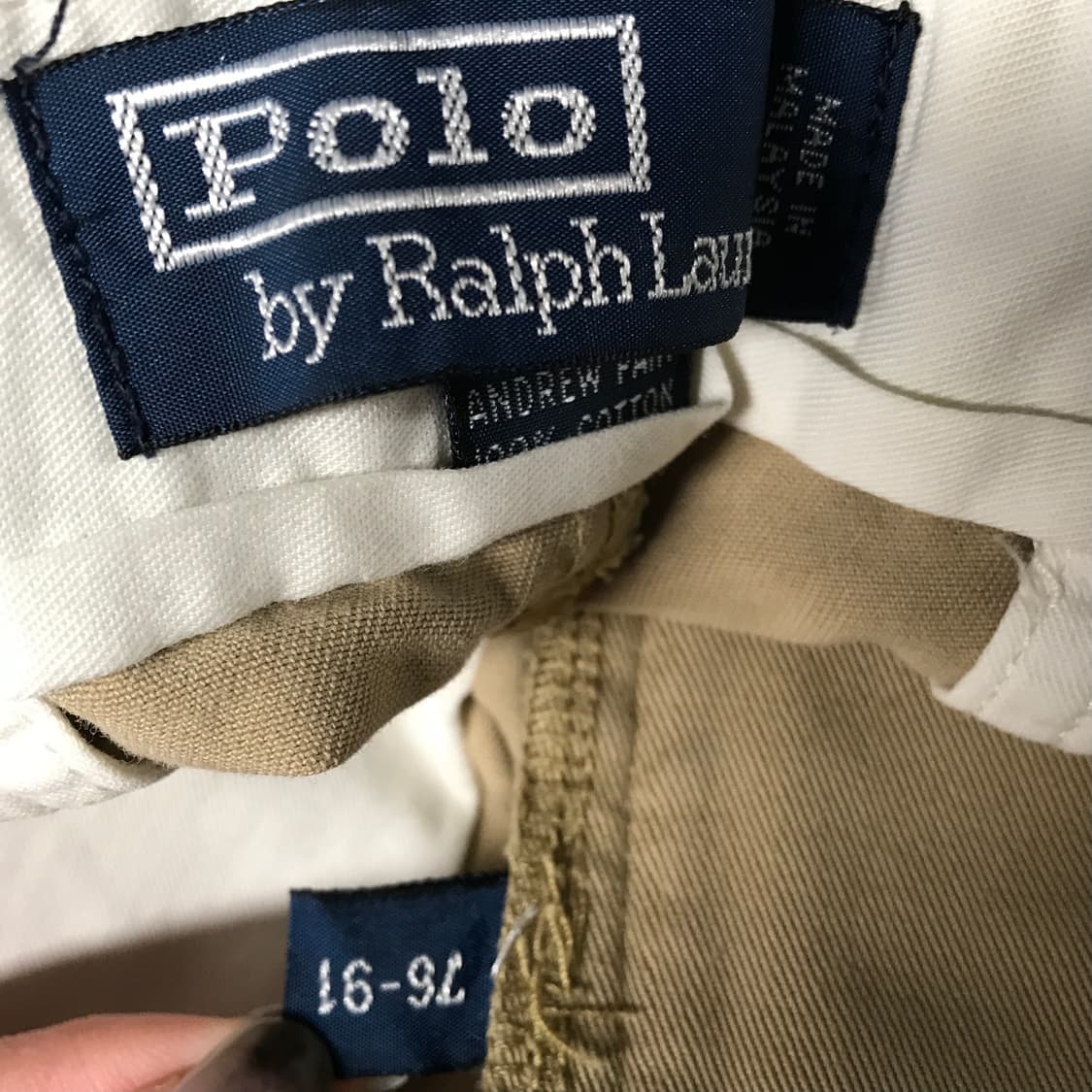 폴로 랄프로렌 베이지 치노 팬츠 76-91 상품이미지6