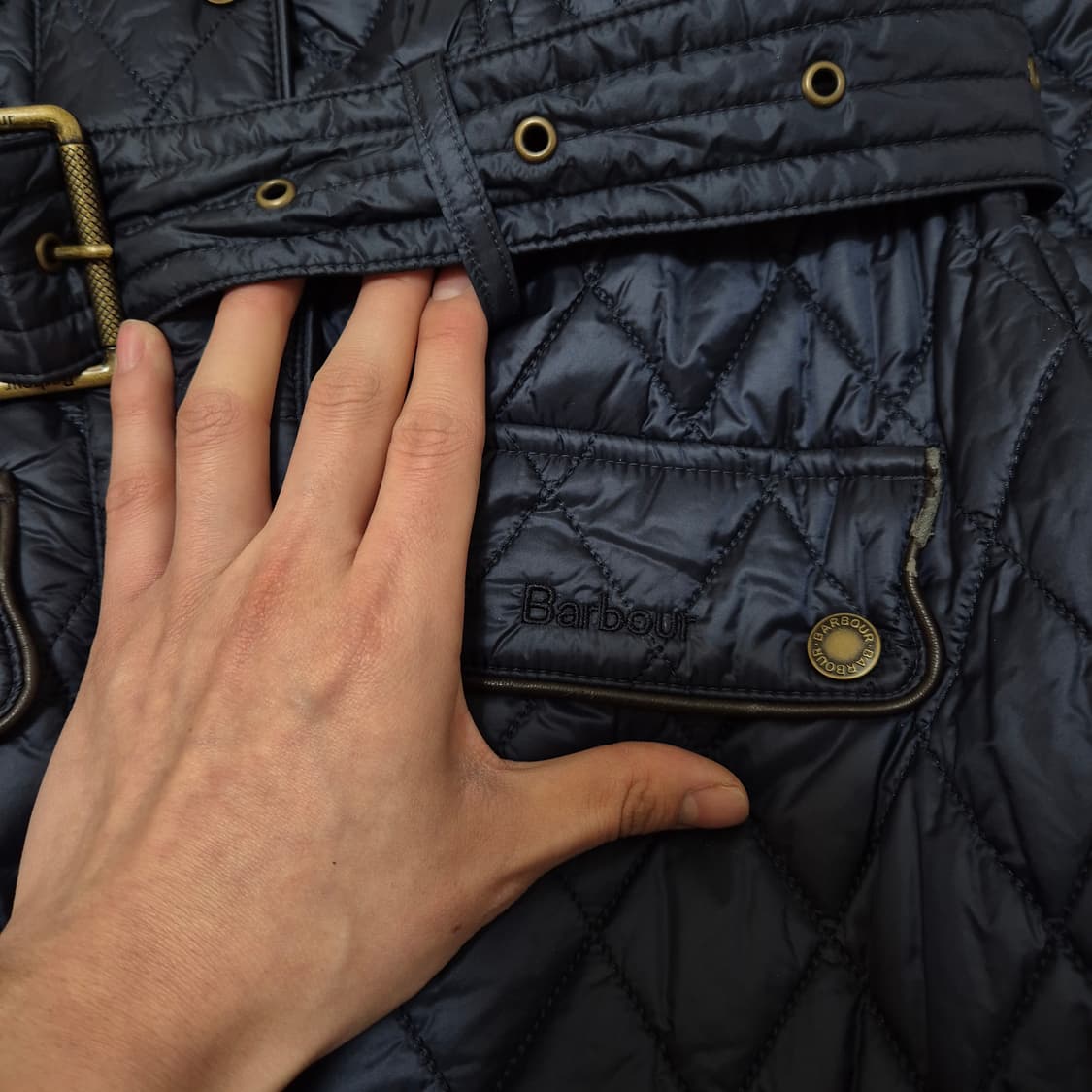 바버 여성 인터내셔널 퀼팅자켓 (8) 상품이미지4