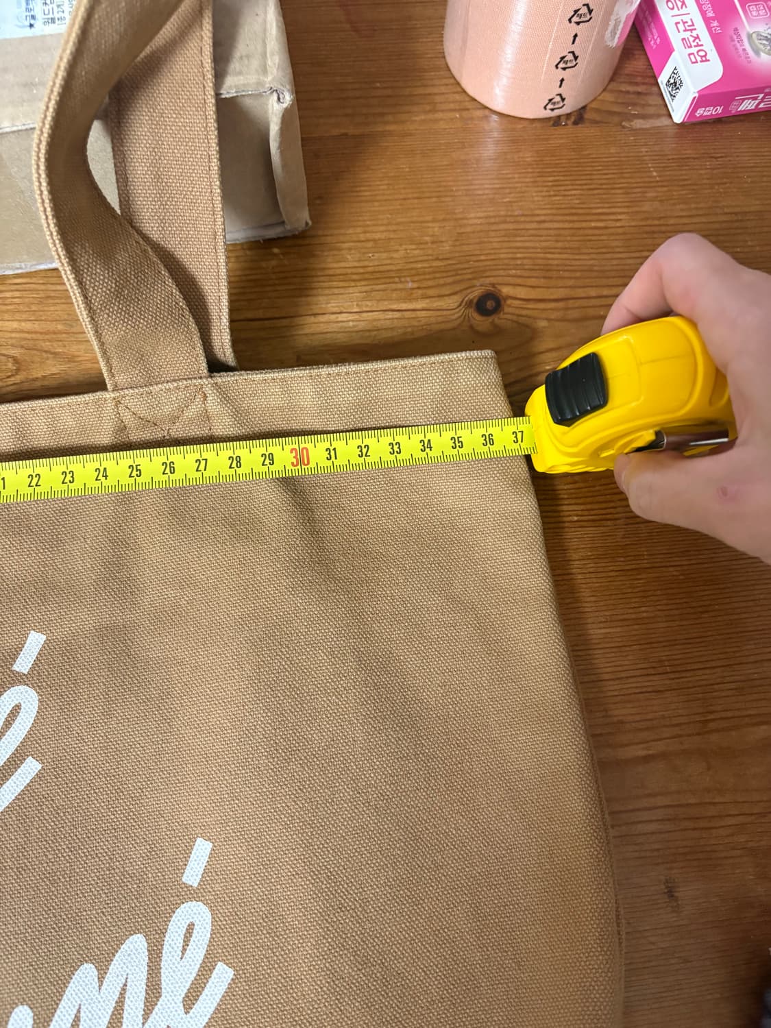 카페 키츠네 에코백 상품이미지7