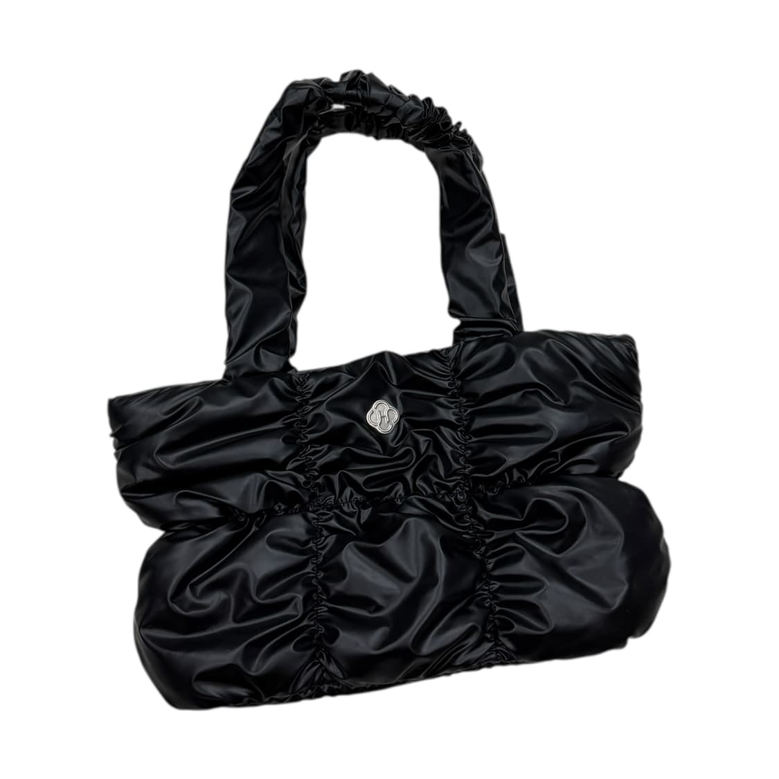 히어리 로지 셔링 패딩 토트백 가방 블랙 상품이미지2