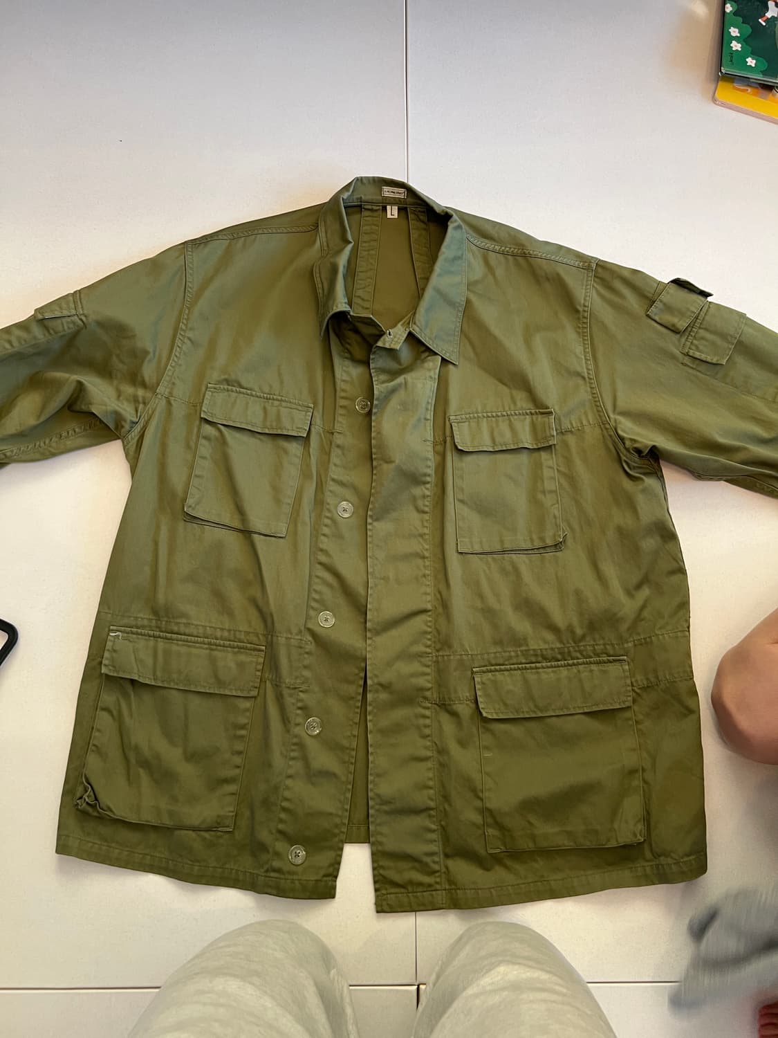 올리브드랩서비스 맨필드자켓 BDU L 상품이미지1