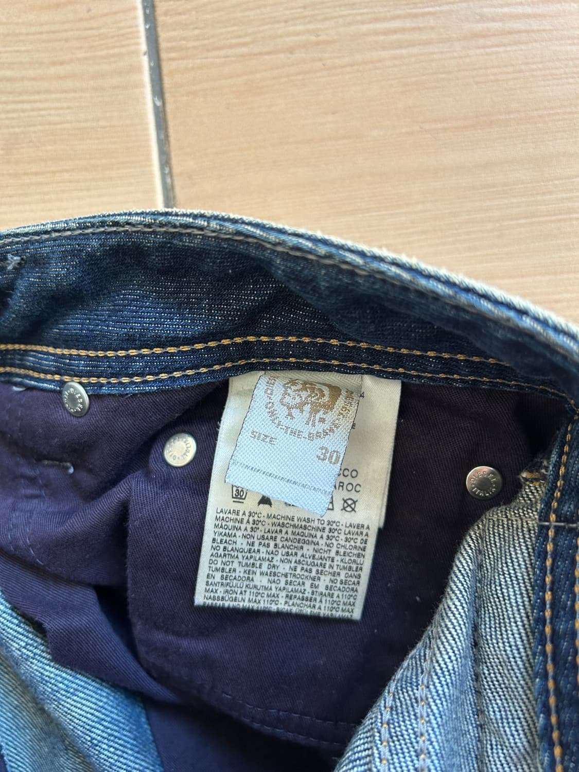 00‘s 디젤 자티니 부츠컷 상품이미지8