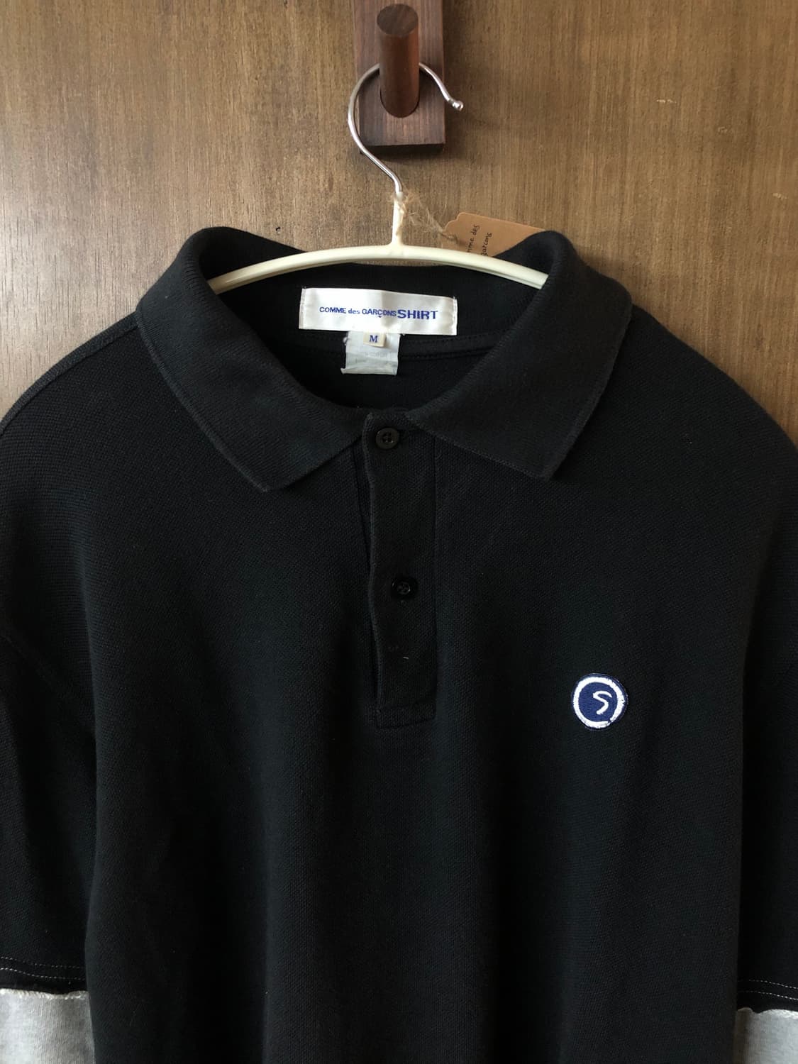 Comme des garcons shirt 레이어드 카라티 m 상품이미지2