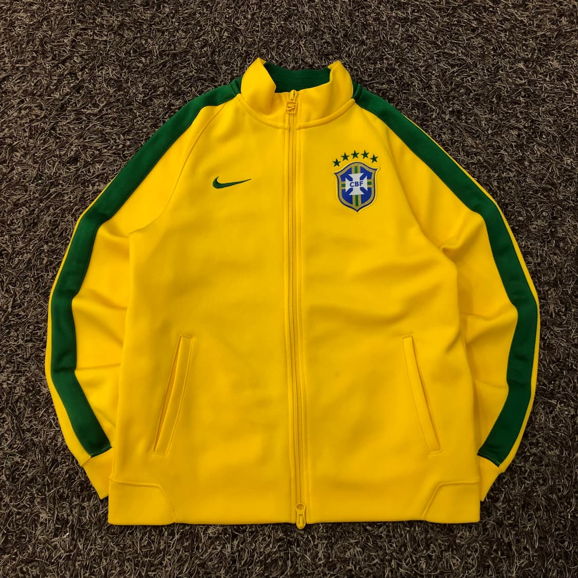 나이키 브라질 국대 옐로우 져지 트랙 자켓 상품이미지3