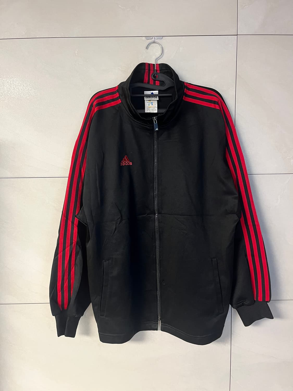 00s 아디다스 니뽄 재팬라인 검,빨 져지 [XL] 상품이미지1