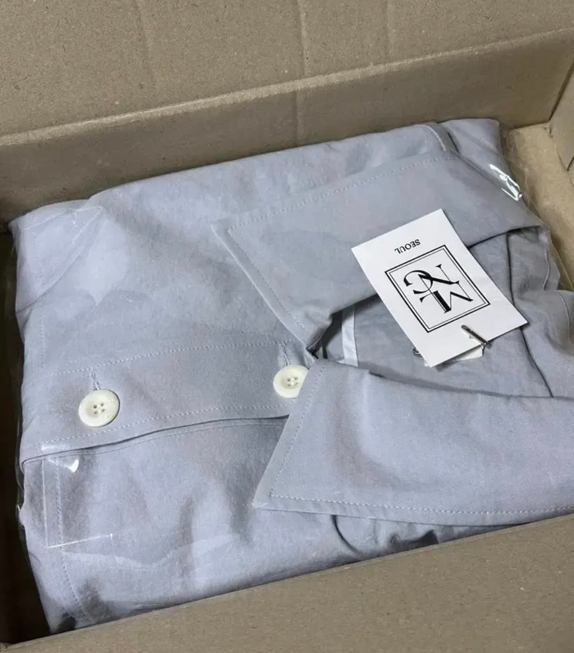 므앤 베네 하프자켓 베비블루 상품이미지3