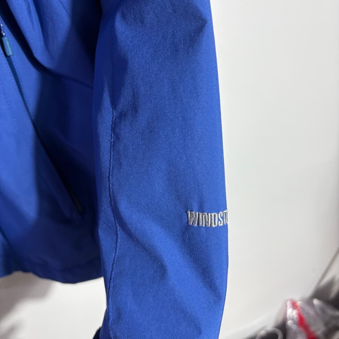 노스페이스 기능성  블루 후드 바람막이 자켓 (무료배송) 상품이미지4