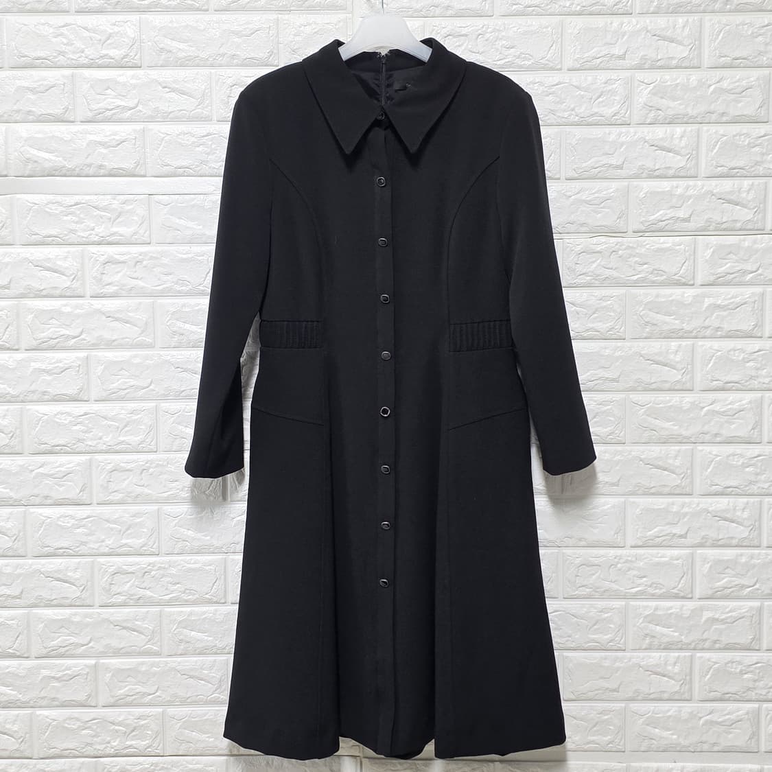 택포) 더 아이잗 블랙 롱 원피스  M 상품이미지1